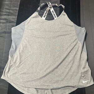 Nike Elastika Cross Over Logo Strap Tank - Women's Extra Large